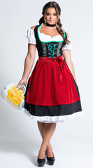 Oktoberfest Fraulein Costume - Image 1