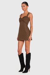 Soho Romper In Polka Dot