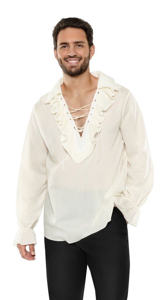 Men's Ruffled Shirt - Image 3
