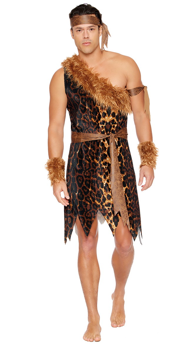 Men's Caveman Costume - Image 3