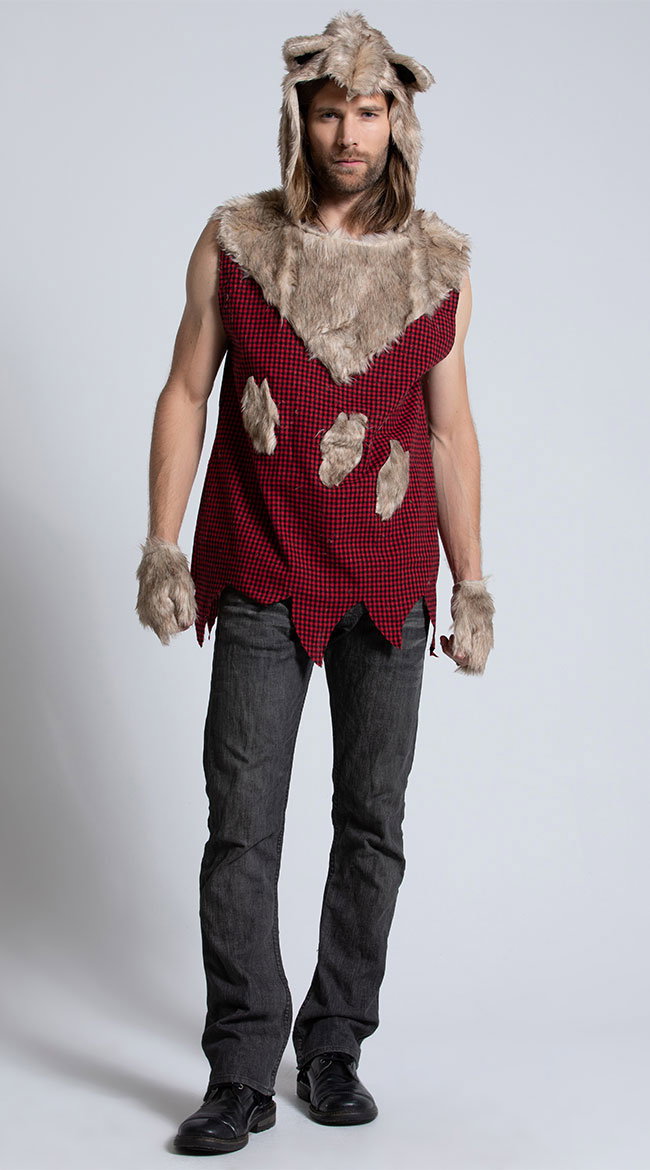 Men's Sexy Bad Wolf Costume - Image 1