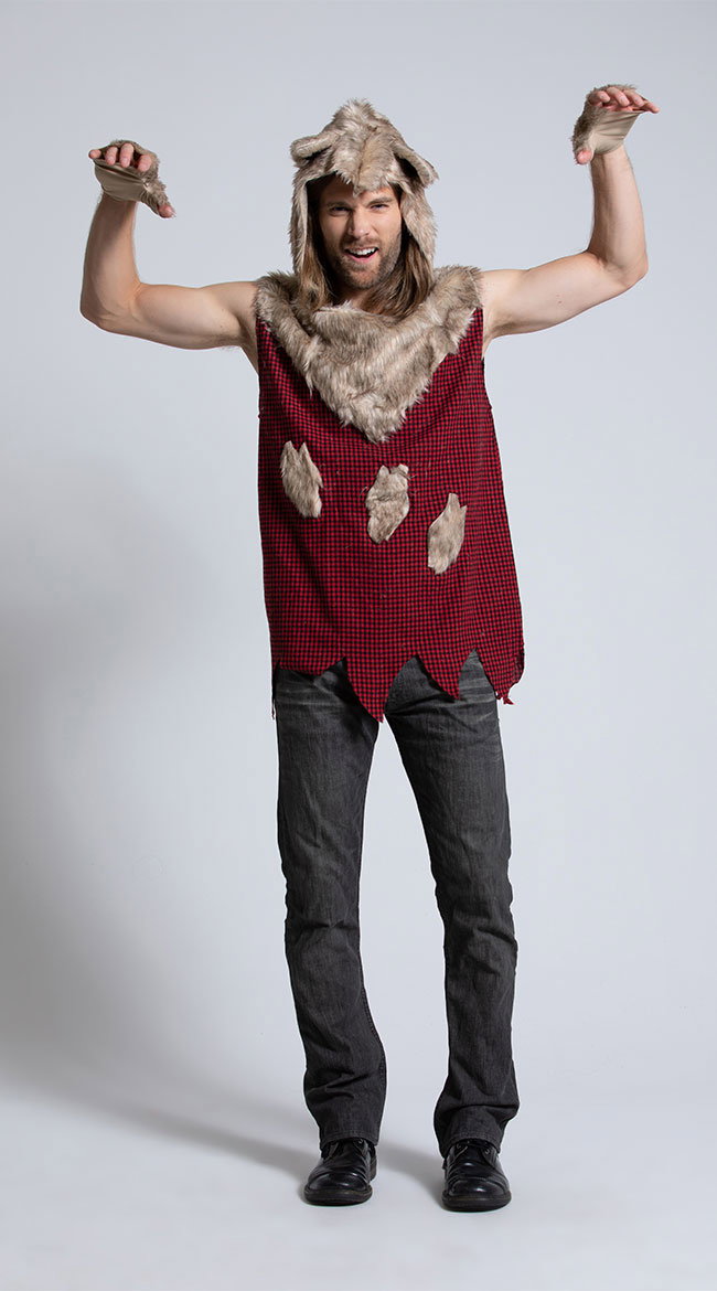 Men's Sexy Bad Wolf Costume - Image 2