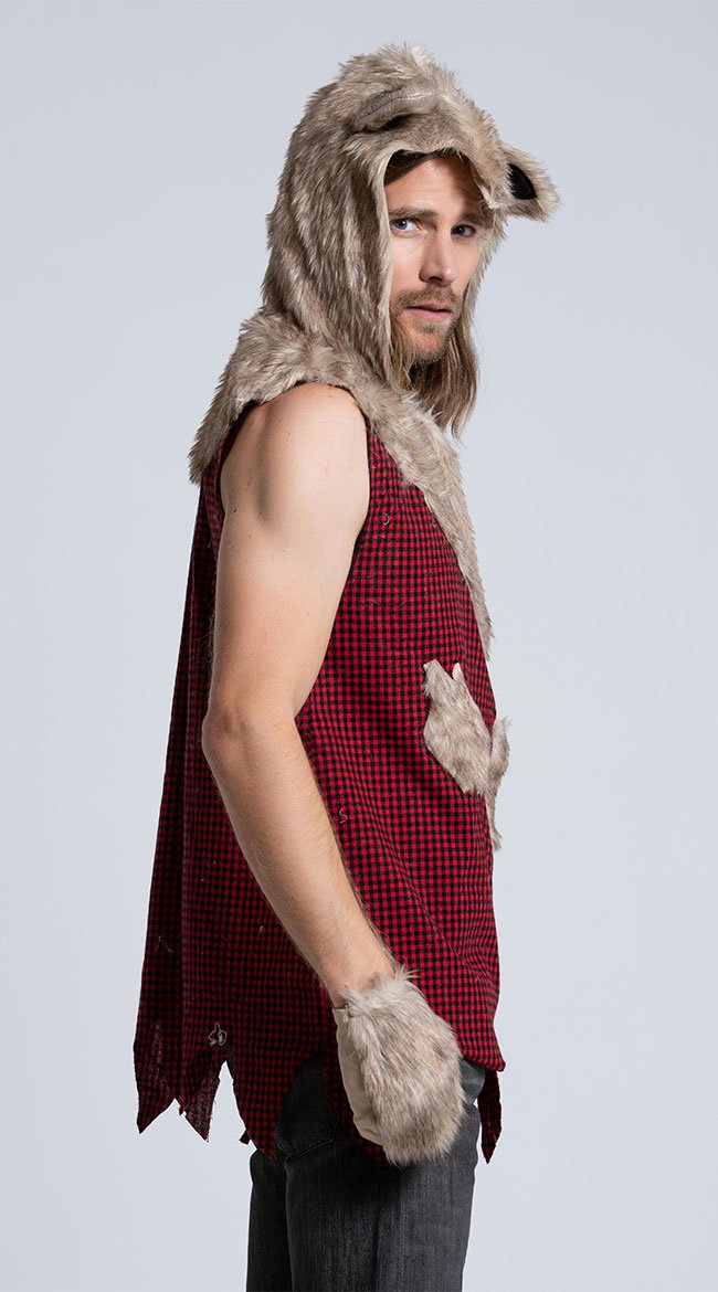 Men's Sexy Bad Wolf Costume - Image 4