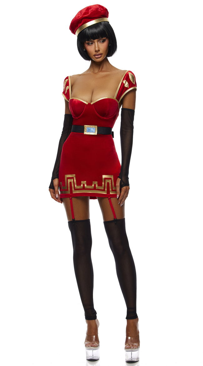 Short King Six Piece Movie Character Costume Set - Image 3
