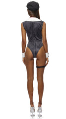 Mobbin' 6 Piece Mafia Costume Set - Image 2