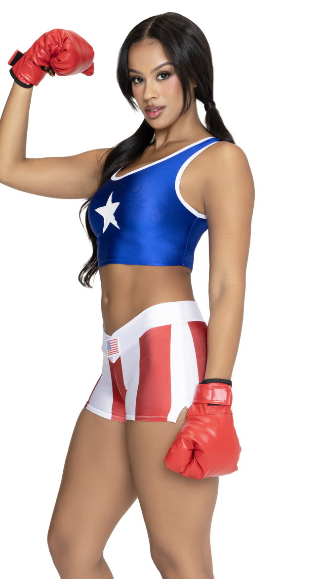 Knock Out Champ Boxing Costume - Image 7