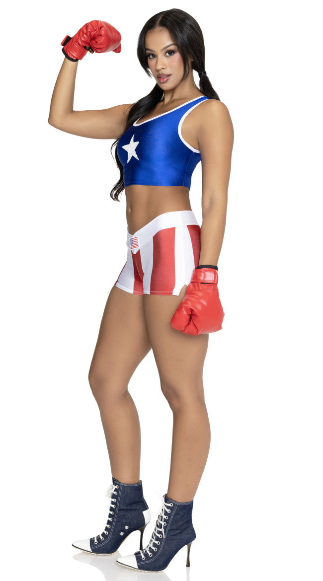 Knock Out Champ Boxing Costume - Image 6