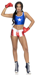 Knock Out Champ Boxing Costume - Image 2