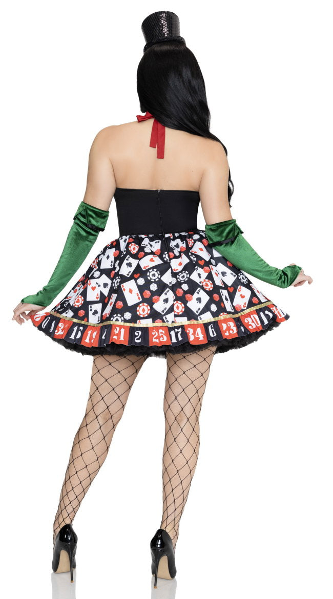 Lady Luck Casino Costume Set - Image 3