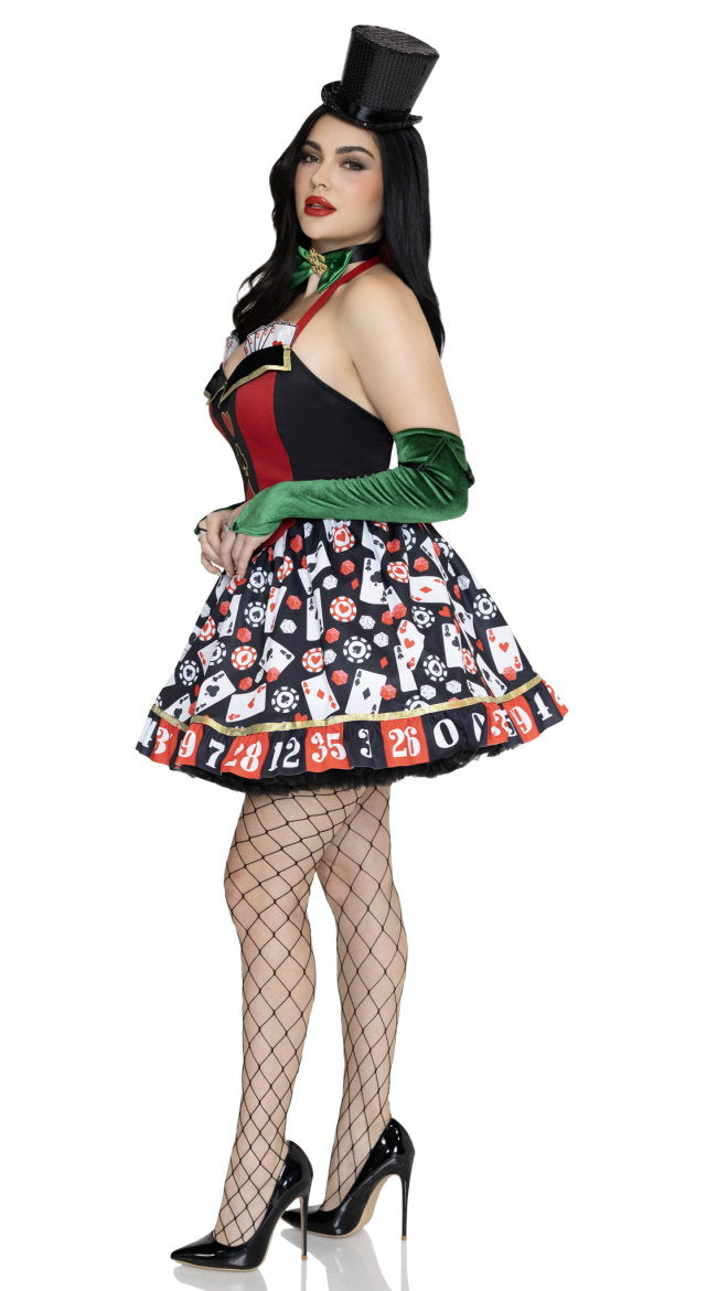 Lady Luck Casino Costume Set - Image 5