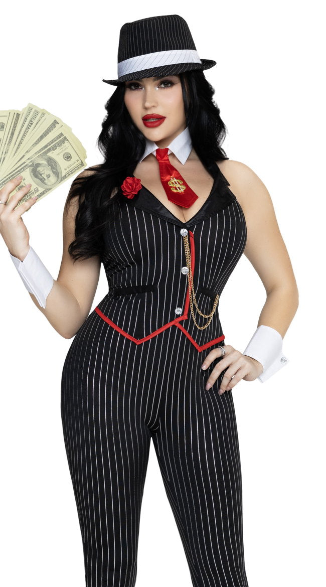 Mob Boss Babe Costume - Image 4