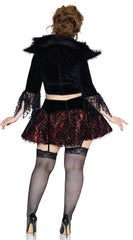Plus Size Love Bite Vampire Costume Set - Image 4