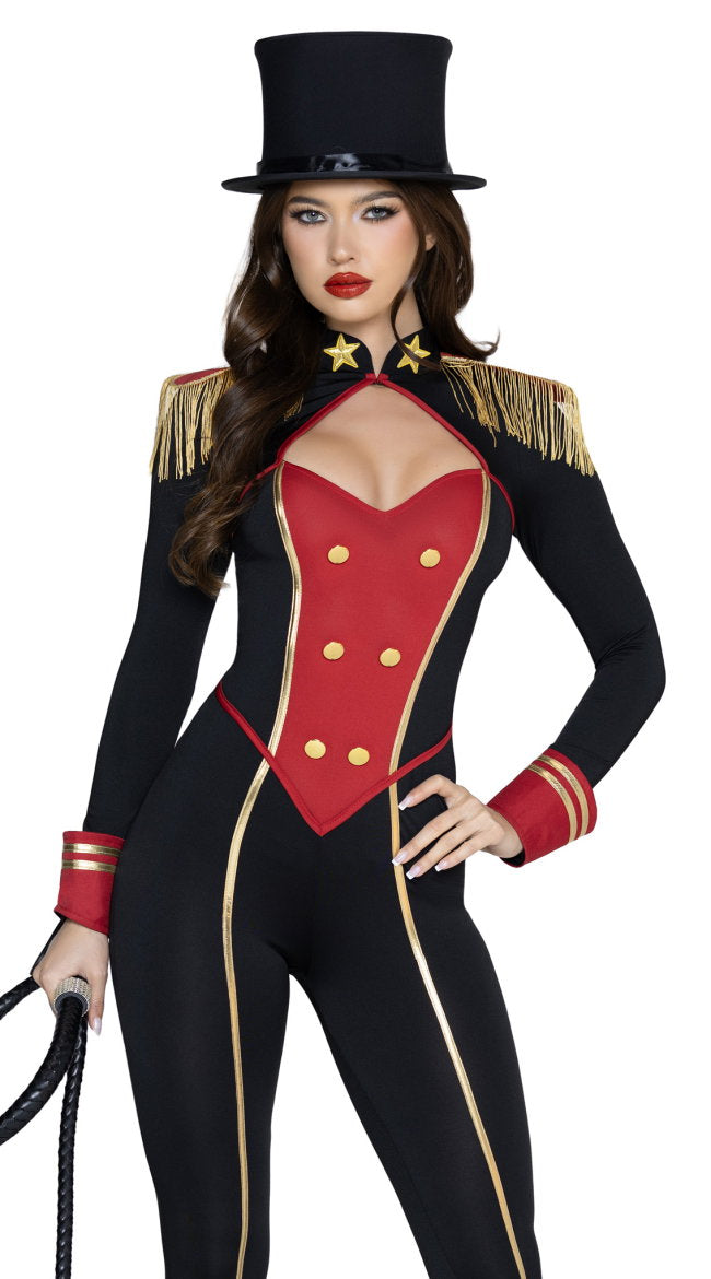 Commanding Ringmaster Jumpsuit Costume - Image 4