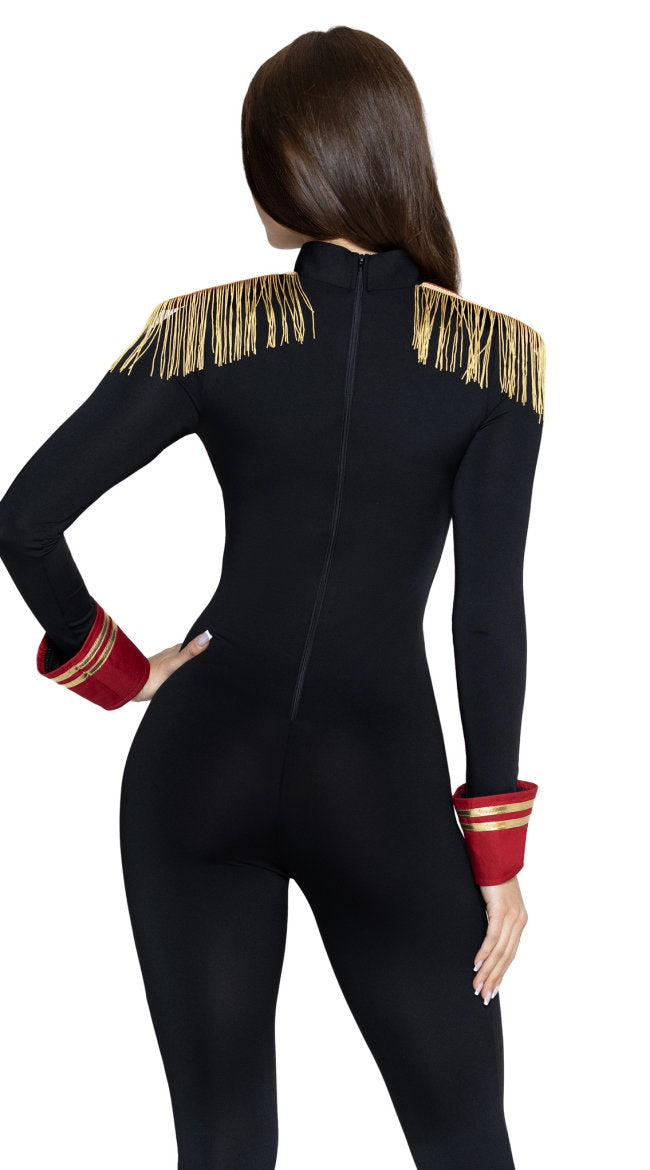 Commanding Ringmaster Jumpsuit Costume - Image 8