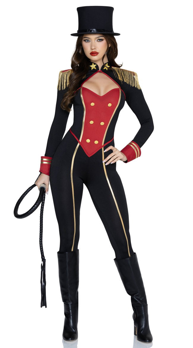 Commanding Ringmaster Jumpsuit Costume - Image 7