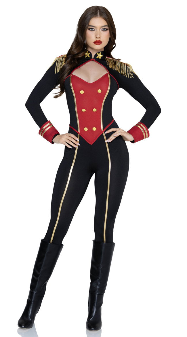 Commanding Ringmaster Jumpsuit Costume - Image 1