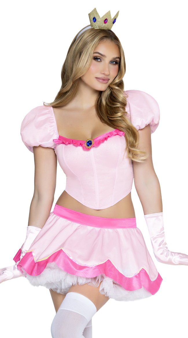 Pretty Pink Princess Costume - Image 1