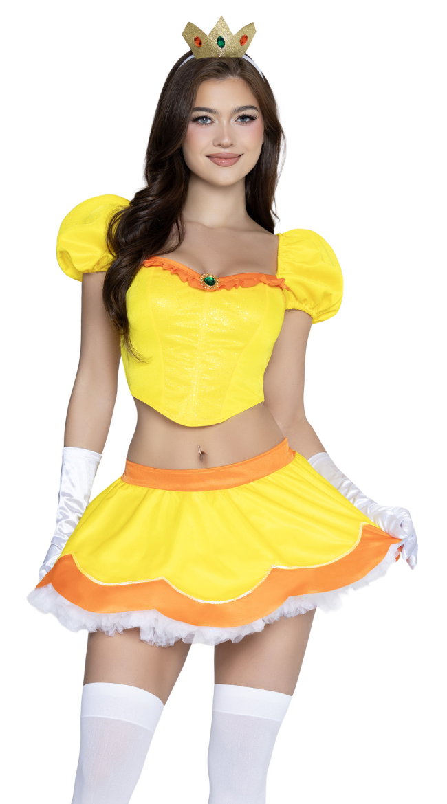 Flirty Flower Princess Costume - Image 1