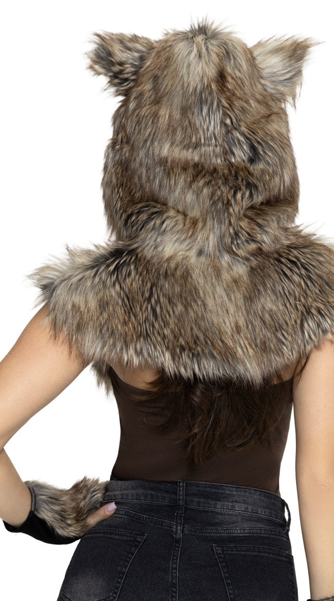 Wild Wolf Two Piece Costume Kit - Image 6