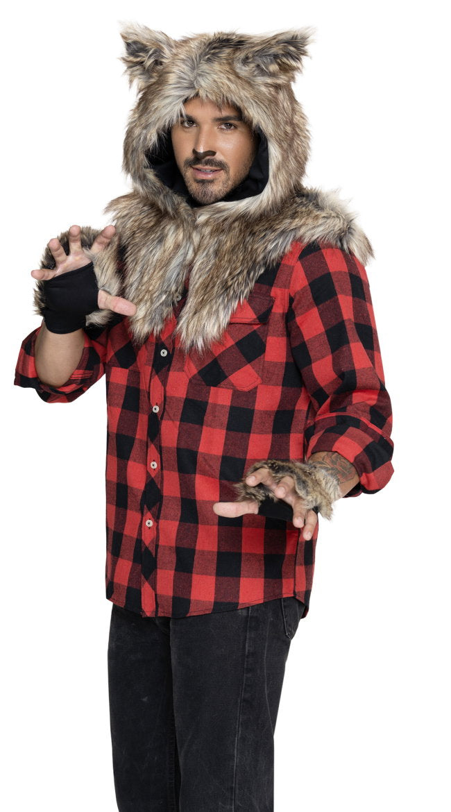 Wild Wolf Two Piece Costume Kit - Image 9