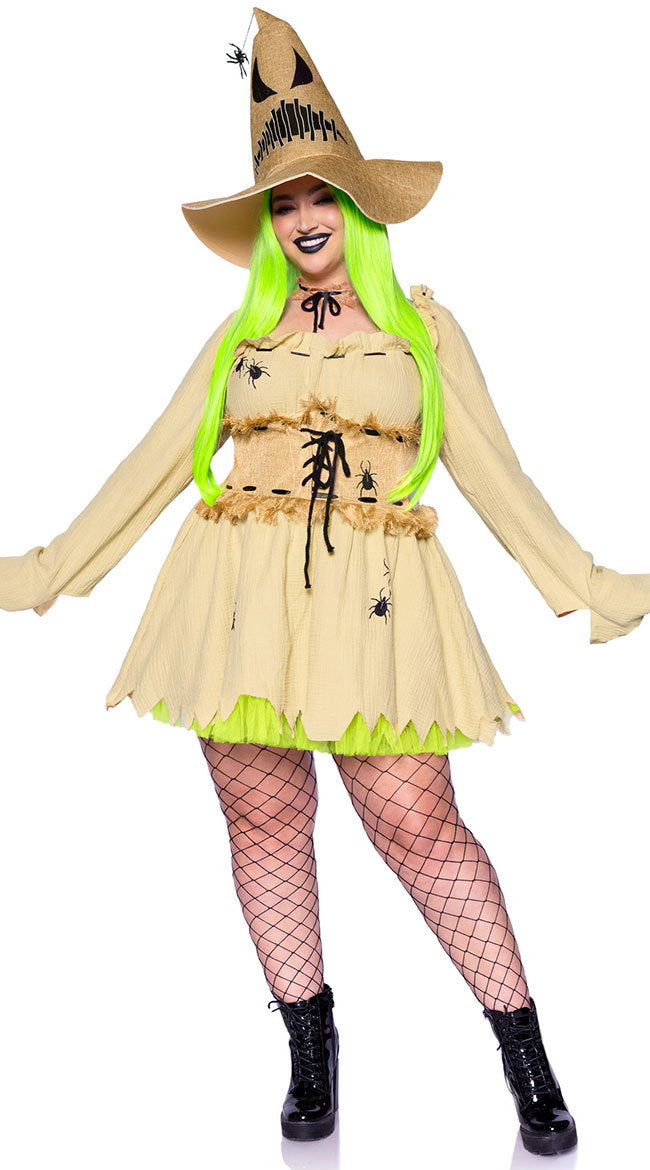 Plus Size Bugged Out Baddie Costume - Image 1