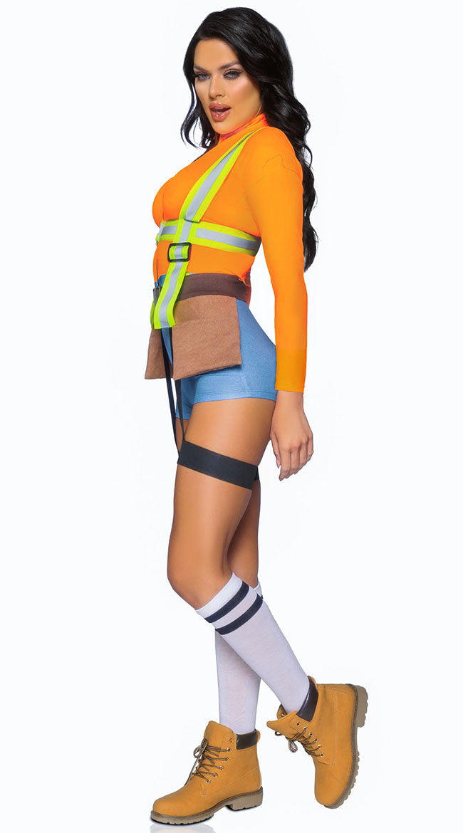 Sexy Construction Worker Costume - Image 2