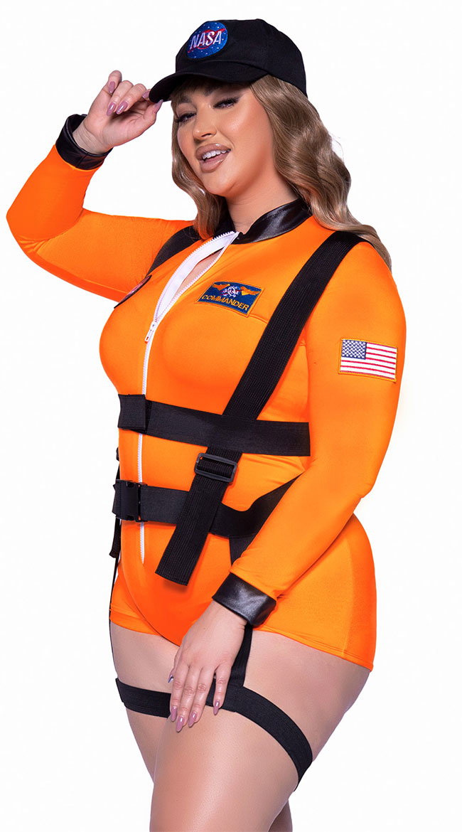 Plus Size Space Command Costume - Image 7