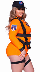 Plus Size Space Command Costume - Image 2