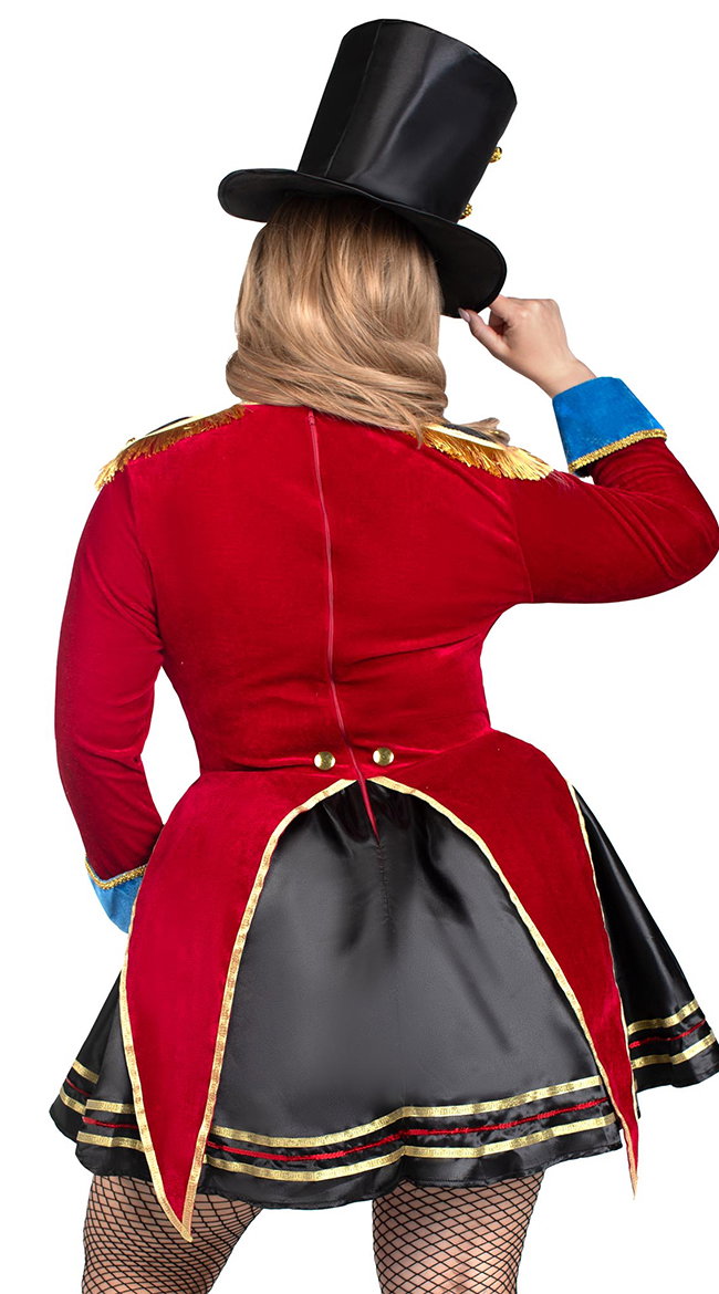 Plus Size Classic Ringmaster Costume - Image 2