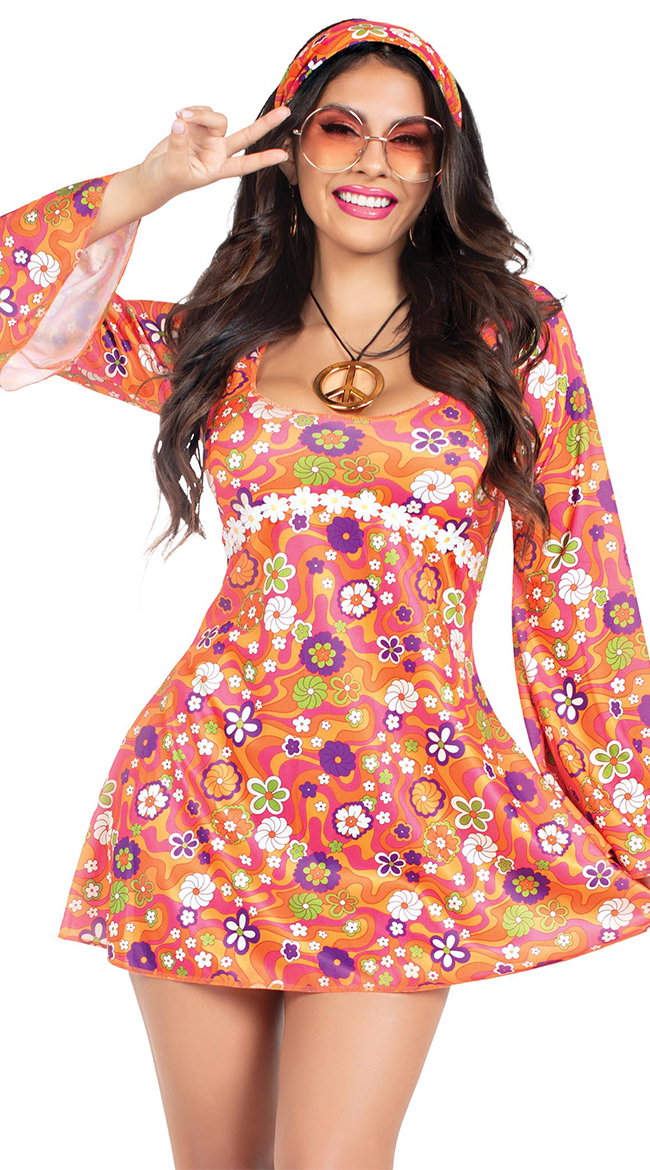 Hippie Chick Costume - Image 5