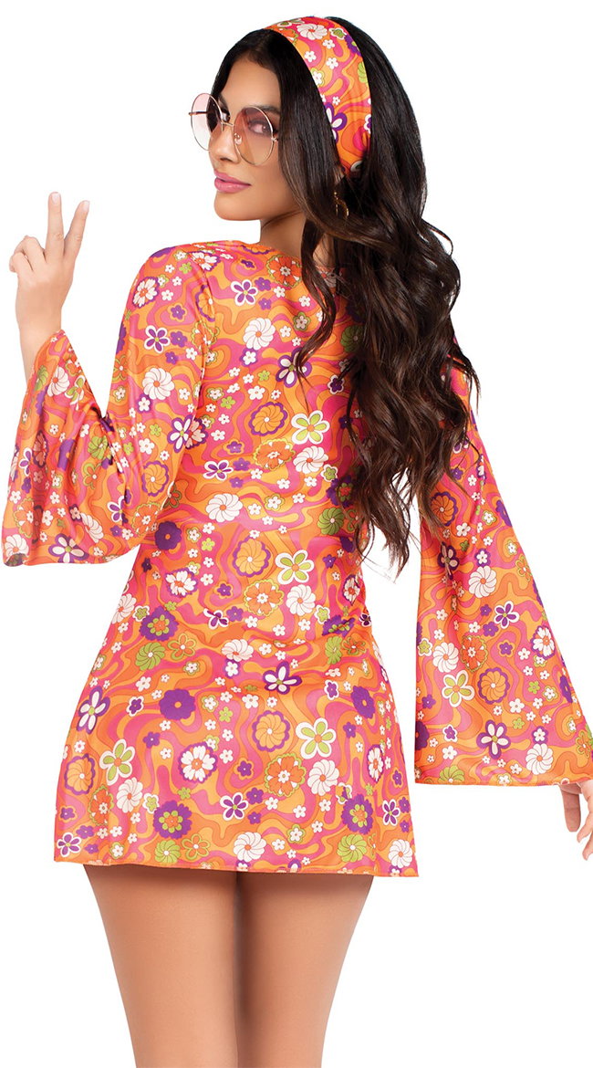 Hippie Chick Costume - Image 6