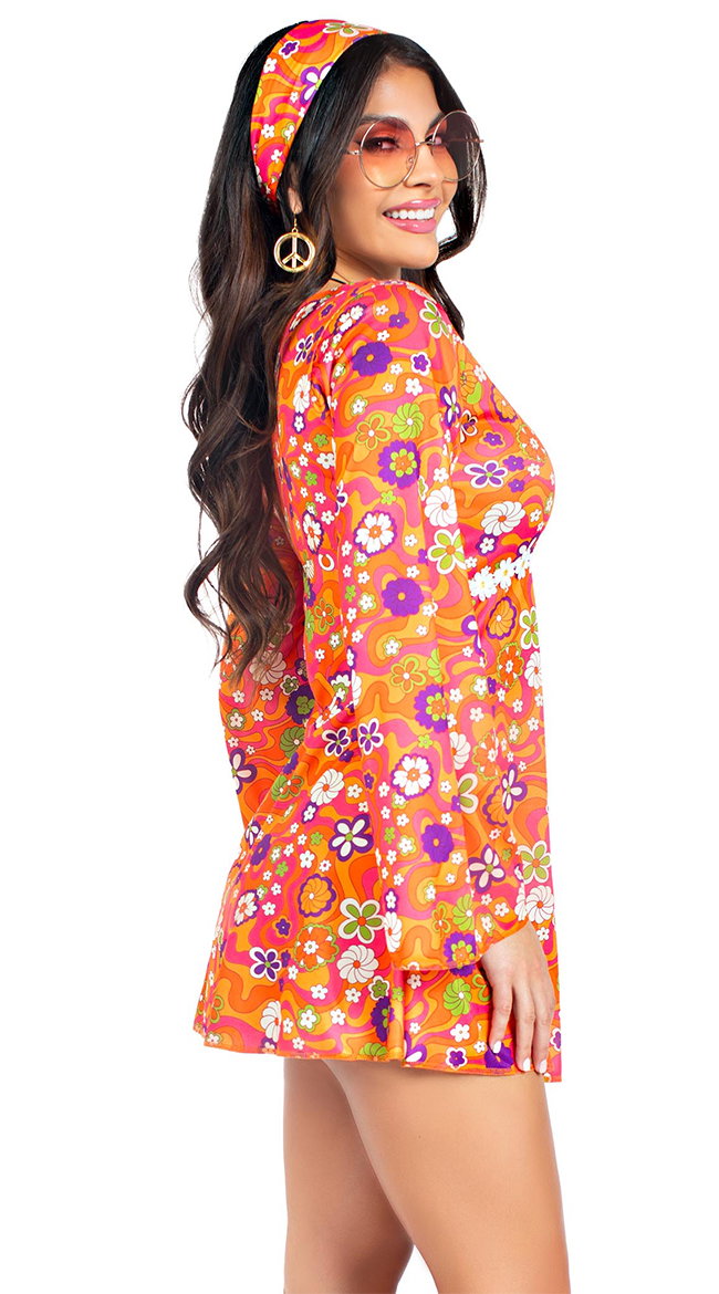 Hippie Chick Costume - Image 3