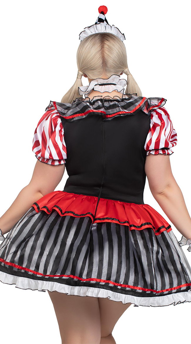 Plus Size Darling Harlequin Costume - Image 3