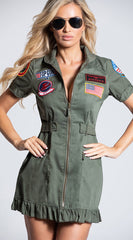 Womens Top Gun Costume - Image 2