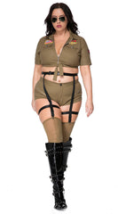 Plus Size Top Aviator Director Costume - Image 1