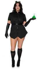 Plus Size Steampunk Scientist Costume - Image 1