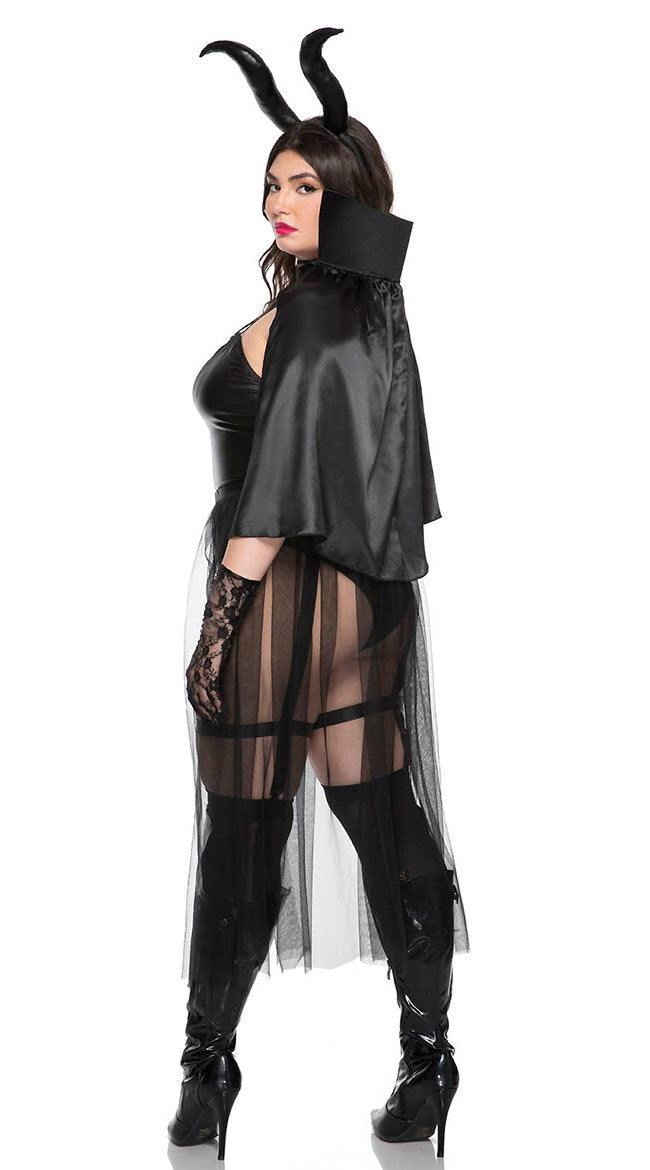 Plus Size Dark Devil Costume - Image 3