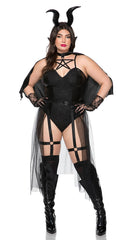 Plus Size Dark Devil Costume - Image 1