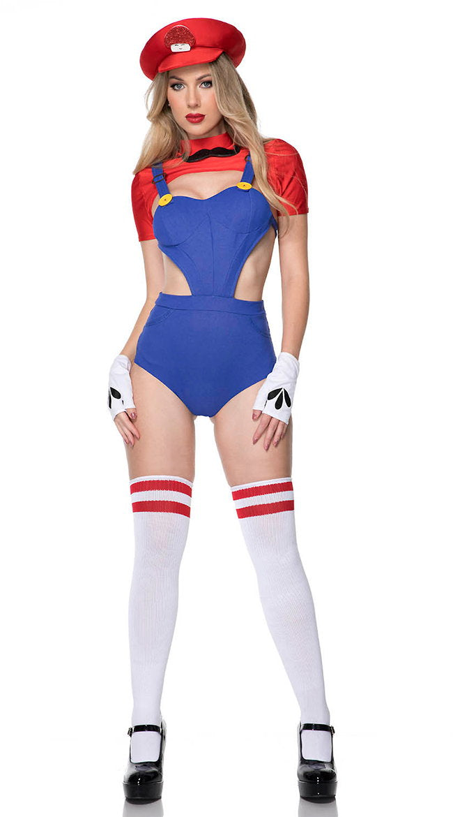 Sexy Plumber Babe Costume - Image 7