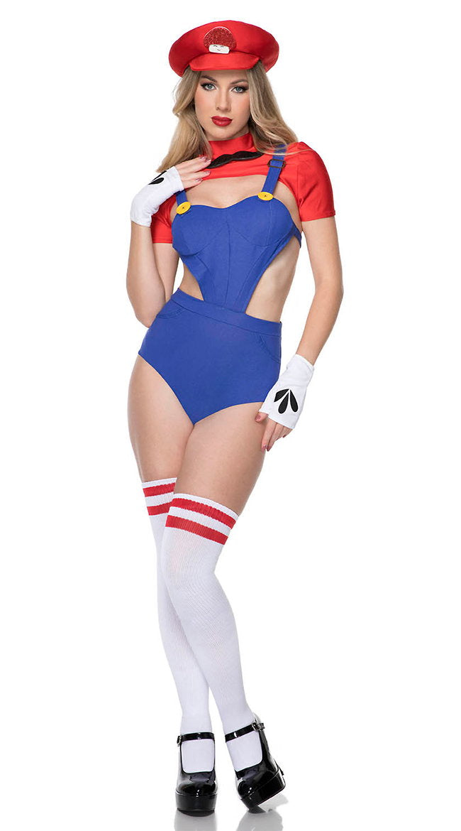 Sexy Plumber Babe Costume - Image 5