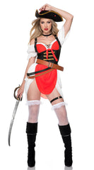 Adventurous Pirate Costume - Image 1