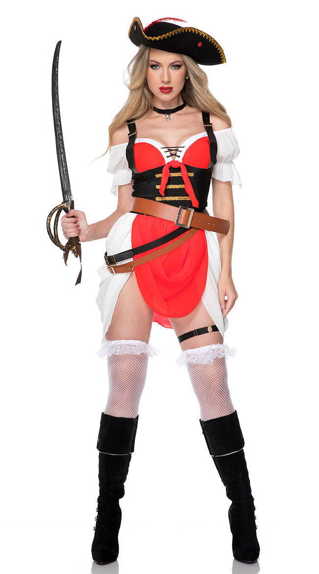 Adventurous Pirate Costume - Image 6