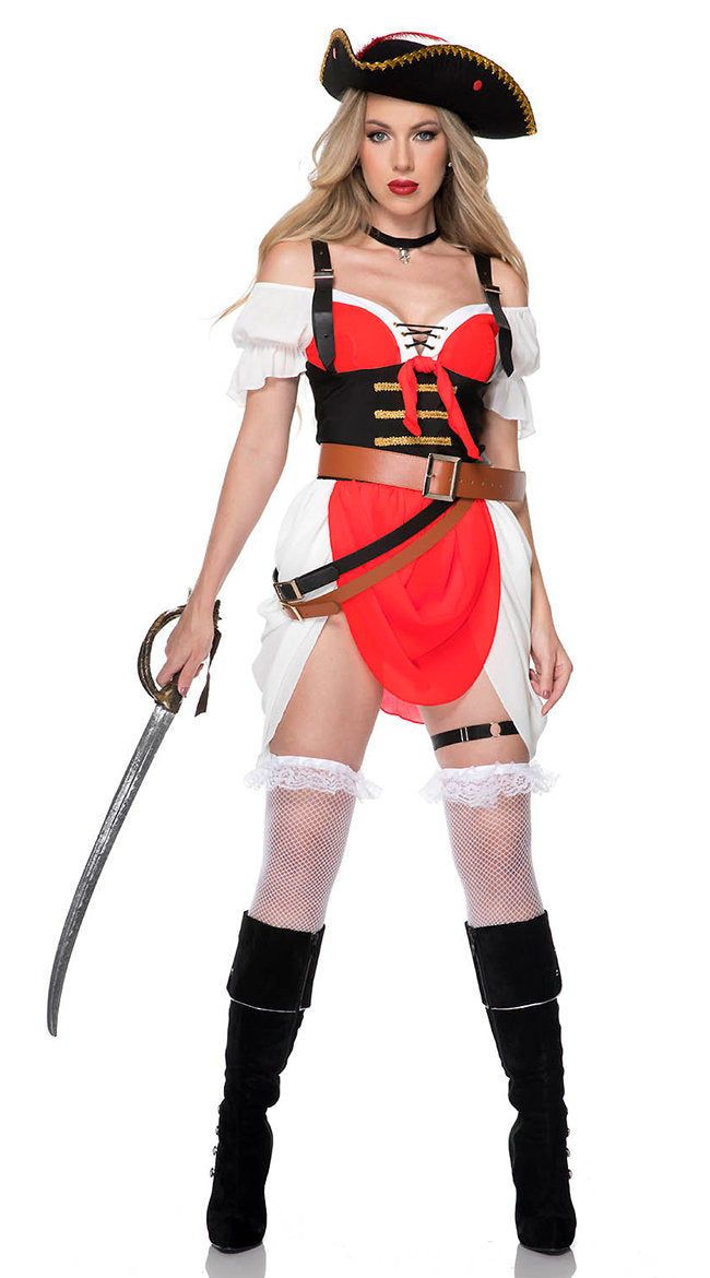 Adventurous Pirate Costume - Image 4