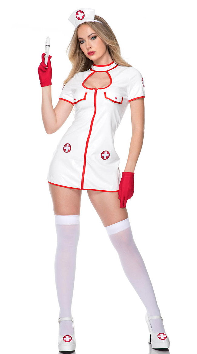 Misbehaving Nurse Costume - Image 2