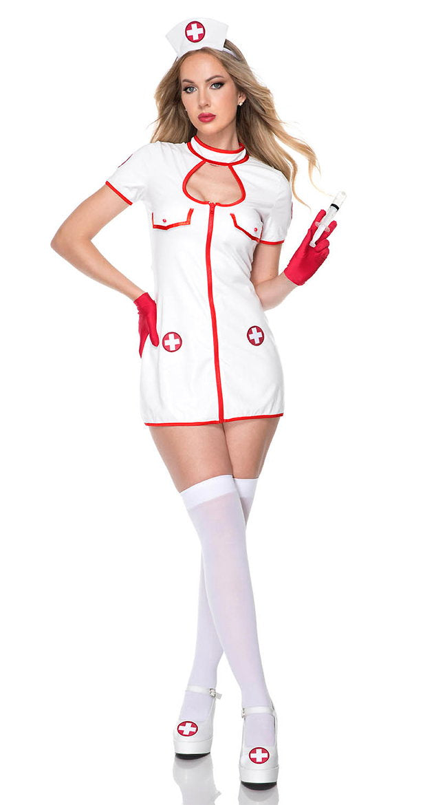 Misbehaving Nurse Costume - Image 7