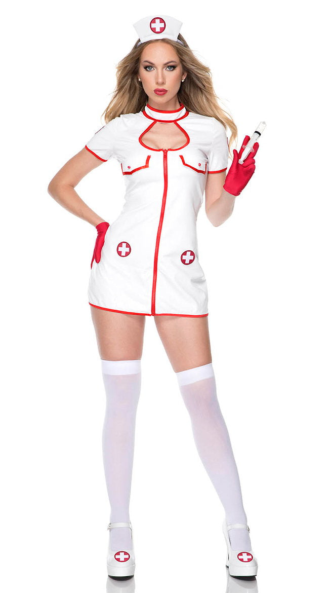 Misbehaving Nurse Costume - Image 4