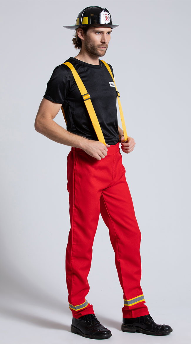 Men's Firefighter Hero Costume - Image 3