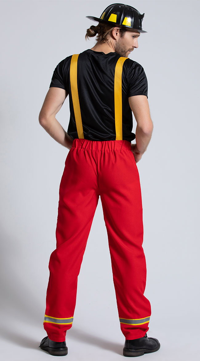 Men's Firefighter Hero Costume - Image 4