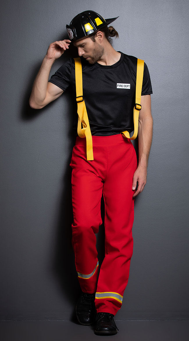 Men's Firefighter Hero Costume - Image 1