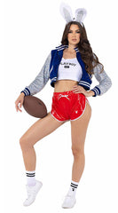 Playboy Varsity Bunny Costume - Image 1